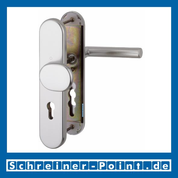 Schutzbeschlag Hoppe Amsterdam Aluminium F1 Natur 86G/3331/3330/1400 ES1 (SK2), 3346357, 3346453